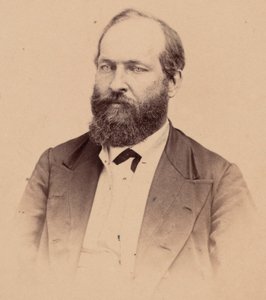 Portret Jamesa Abrama Garfielda 1831-1881, 1869. autorstwa Stein Bros
