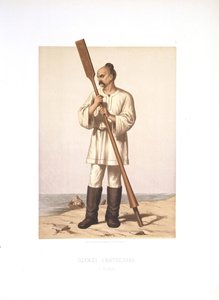 Szata wielkiego księcia Światosława I Kijowskiego, 1877 autorstwa Stepan Stepanovich Strekalov