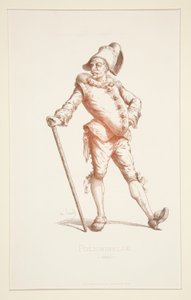 Punchinello w 1820 r. autorstwa Stephane Pannemaker