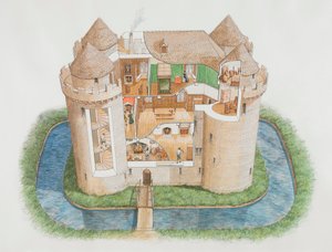 Zamek Nunney, Somerset, 2006