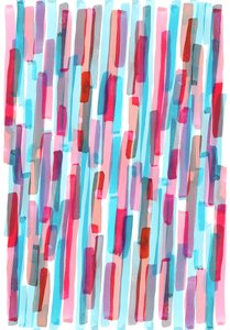 Brush Stripe, 2017 r. autorstwa Stephen Dow