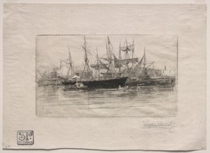 Nabrzeża naftowe Point Breeze, 1880.