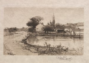Szkic w pobliżu Pittsfield, Mass., 1887-1888.