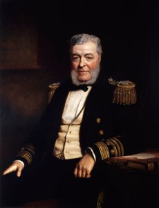 Admirał John Lort Stokes (1812-1885), ok. 1879 (olej na płótnie)