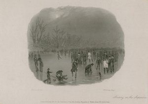 Łyżwiarstwo na Serpentine, Hyde Park, Londyn