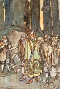 I tej nocy w samotnej chacie była uczta i radość autorstwa Stephen Reid