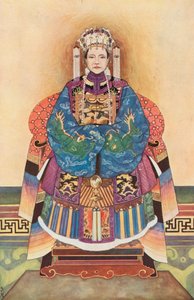 Cesarzowa Chin wdowa (kolor lito) autorstwa Stephen Reid