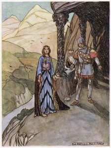 Ilustracja do Zygfryda pogromcy smoków (kolor lito)