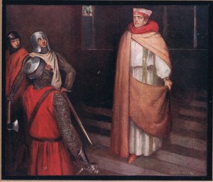 Męczeństwo św. Tomasza (kolor lito) autorstwa Stephen Reid