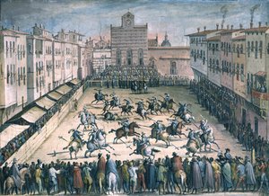 Pojedynek konny na Piazza Santa Croce, 1561-1562