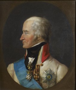 Portret hrabiego Levina Leonty Augusta Theophila von Bennigsen 1745-1826, ok. 1930 r. 1810 autorstwa Stroely