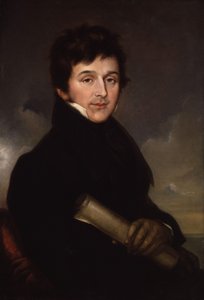 Portret kompozytora Charlesa Edwarda Horna 1786-1849, ok. 1825 autorstwa Stroely