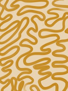 Mustard Organic Flow autorstwa Studio Palette