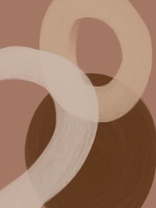 Neutralny, abstrakcyjny strumień autorstwa Studio Palette