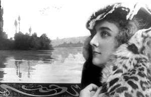 Alice Dufrene, ok. 1900 r. (zdjęcie) autorstwa Studio Reutlinger