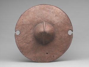 „Daraga” lub tarcza, ok. 1885 (skóra hipopotama)