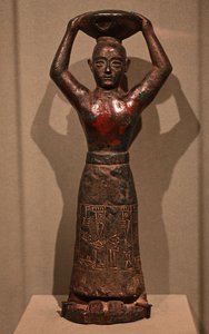 Rzeźba dynastii króla Ur-Nammu, 2112-2004 pne (miedź) autorstwa Sumerian Mesopotamian School