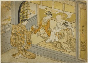 Przedtem Taira no Kiyomori autorstwa Suzuki Harunobu