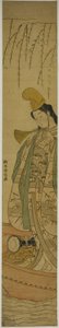 Tancerka Hakubyo autorstwa Suzuki Harunobu