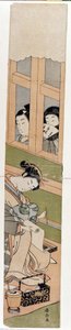 Shirai Gonpachi. P Nadruki Harunobu Suzuki (17224 / 25-1770). autorstwa Suzuki Harunobu