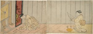 Galeria Łucznictwa autorstwa Suzuki Harunobu