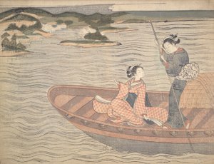 Prom autorstwa Suzuki Harunobu