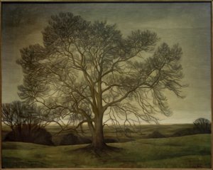 Krajobraz 1901 autorstwa Svend Hammershöi