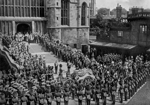 Pogrzeb króla Edwarda VII, Windsor, Berkshire, 1910.
