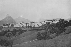 Gruyere (zdjęcie czarno-białe) autorstwa Swiss Photographer