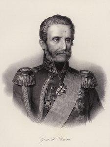 Antoine Henri, baron Jomini, szwajcarski generał i historyk wojskowy (grafika)