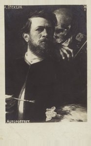 Arnold Boecklin, szwajcarski malarz autorstwa Swiss School