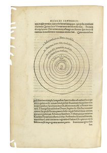 „O obrotach celestium” Mikołaja Kopernika i „Narracja Prima de Libris Revolutionum Nicolai Copernici” Georga Johana Rheticusa, dwie prace w jednym tomie, Bazylea, 1566-67 autorstwa Swiss School