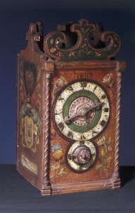 Budzik domowy, 1669 (drewno) (patrz również 8029)