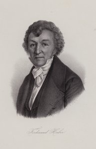 Ferdinand Huber, szwajcarski kompozytor (grafika) autorstwa Swiss School