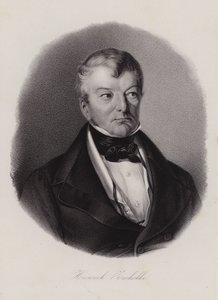 Heinrich Zschokke, szwajcarski pisarz i reformator (grafika) autorstwa Swiss School