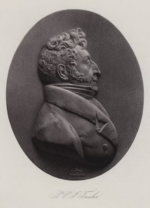 Ignaz Paul Vital Troxler, szwajcarski lekarz, polityk i filozof (grafika) autorstwa Swiss School