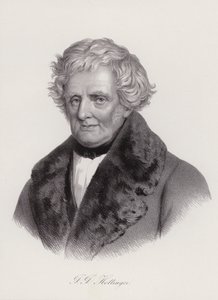 Johann Jakob Hottinger , szwajcarski historyk (grafika) autorstwa Swiss School