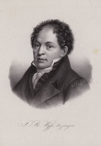 Johann Rudolf Wyss , szwajcarski pisarz (grafika) autorstwa Swiss School