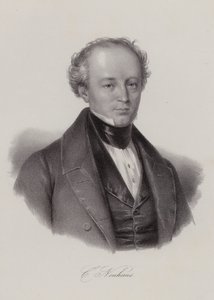 Karl Neuhaus, szwajcarski polityk (grafika) autorstwa Swiss School