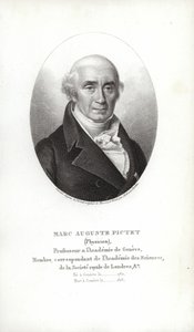 Marc Auguste Pictet autorstwa Swiss School
