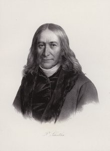 Peter Scheitlin, szwajcarski pastor i nauczyciel (grafika) autorstwa Swiss School