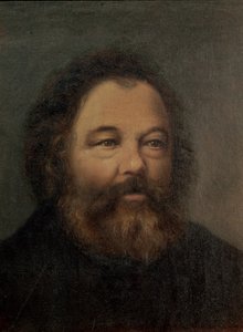 Portret Michaiła Aleksandrowicza Bakunina (1814-1876) ok. 1865 r. autorstwa Swiss School