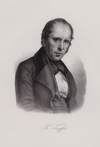 Rodolphe Topffer, szwajcarski nauczyciel i artysta (grafika) autorstwa Swiss School