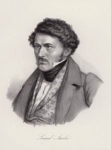 Samuel Amsler , szwajcarski grawer (grawerowanie) autorstwa Swiss School