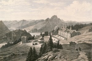 Rigi-Kaltbad, patrząc w kierunku góry Pilatus autorstwa Swiss School