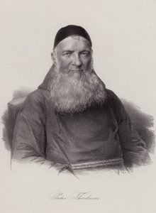 Theodosius Florentini, szwajcarski ksiądz i reformator społeczny (grafika) autorstwa Swiss School