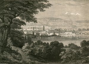 Zurych i Zurichberg autorstwa Swiss School