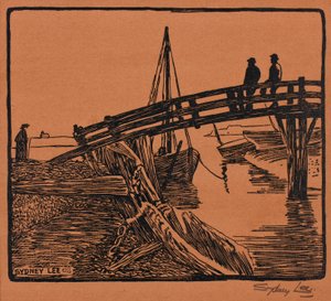 Most, Walberswick autorstwa Sydney Lee