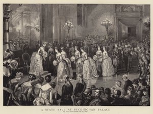 Bal Stanowy w Pałacu Buckingham