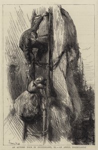 Jesienna trasa w Szwajcarii, XI, okropna sytuacja autorstwa Sydney Prior Hall